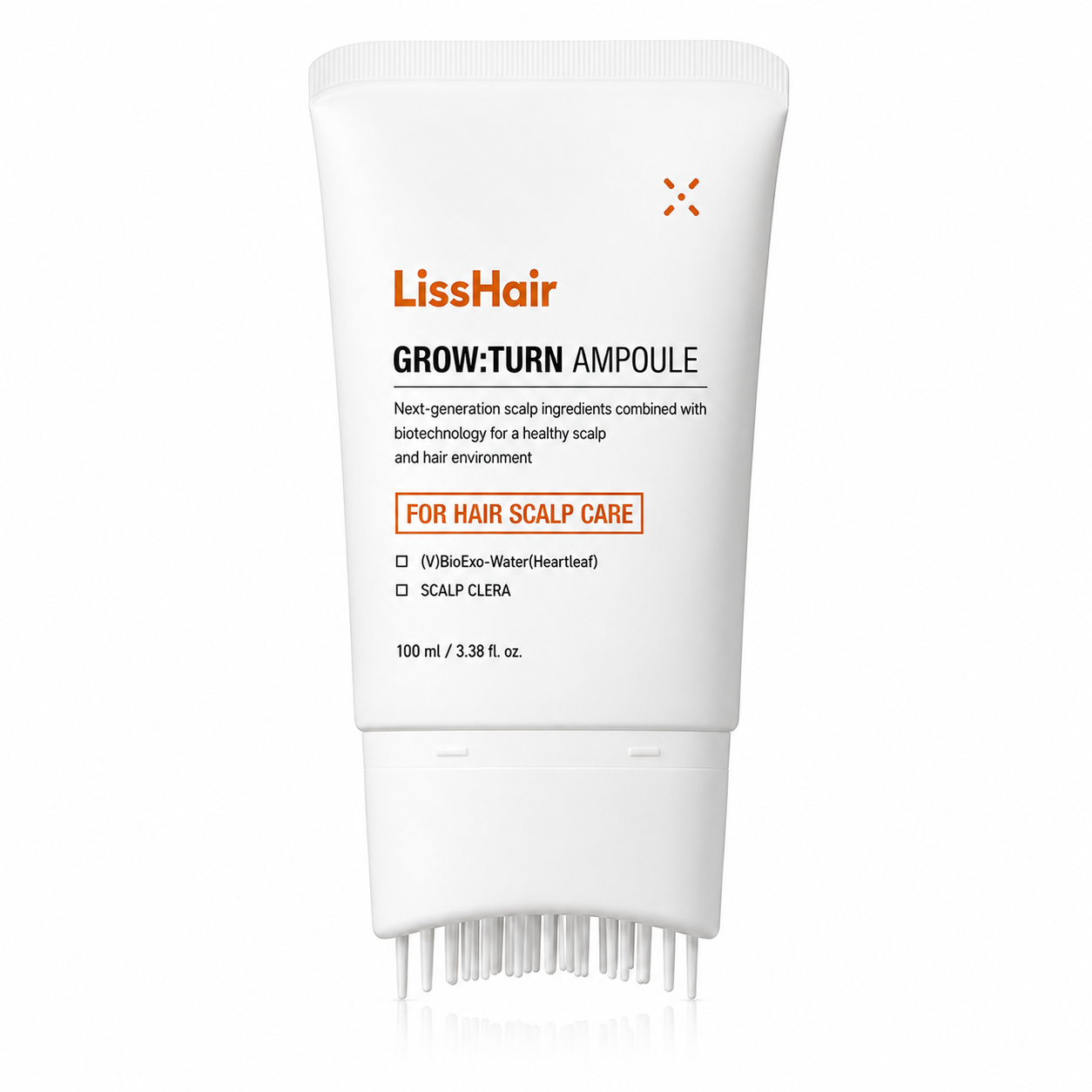 Sérum anticaída con aplicador · Densidad y volumen LissHair™